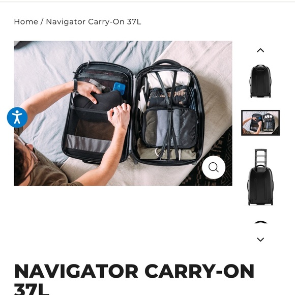 Nomatic navigator carry on 37L - Picture 4 of 4